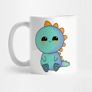 Rainbow Dino Mug